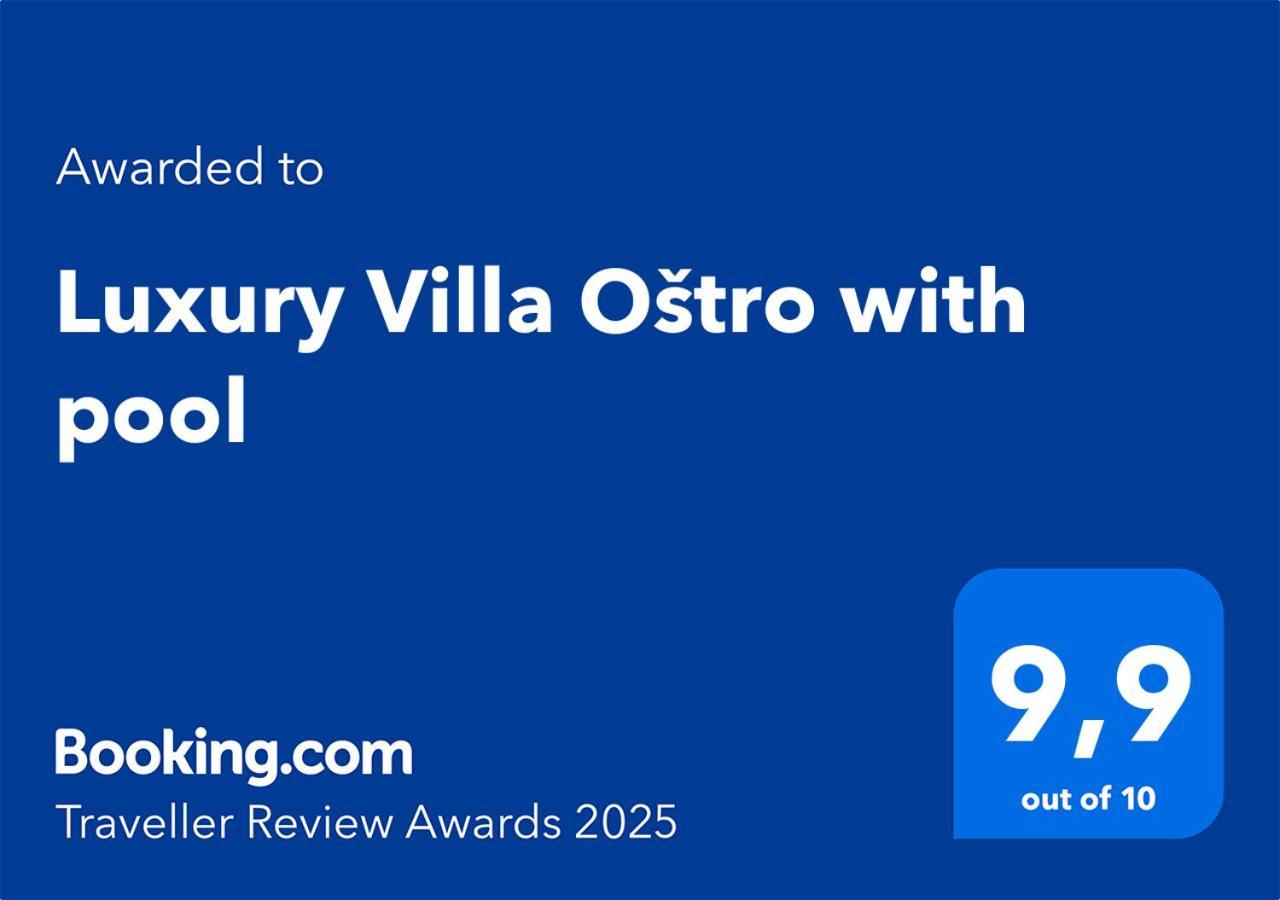 Luxury Villa Ostro With Pool & Krk Bridge View 클랄제비카 외부 사진
